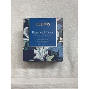 Elemis Regency Library Cade Cedarwood Sandalwood Scented Candle 7.05oz NEW